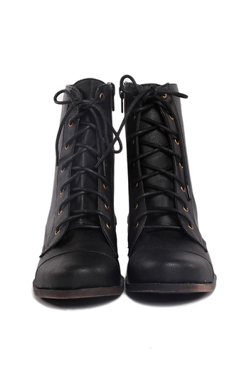 Lace Up Ankle Boots Slide 1