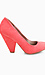 Retro Coral Pumps Thumb 2