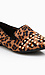Leopard Loafers with Studded Toe Thumb 1