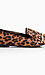 Leopard Loafers with Studded Toe Thumb 2