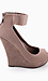 Modern Ankle Strap Wedges Thumb 2