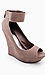 Modern Ankle Strap Wedges Thumb 1