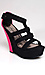 Color Blocked Horizon Wedges Thumb 2