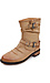 Rustic Leatherette Boots Thumb 1