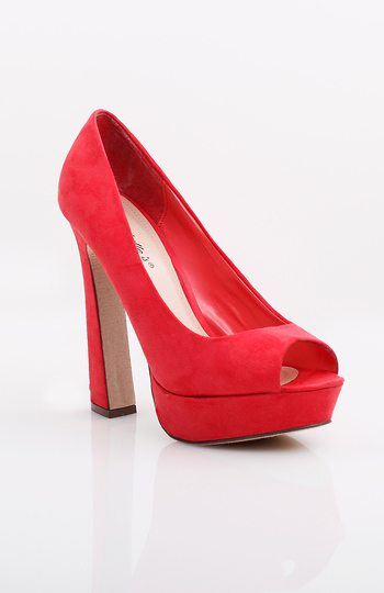 Peep Toe Pumps Slide 1