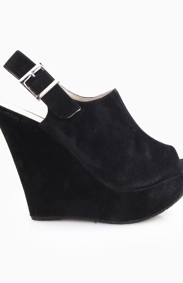 slingback peep toe wedges