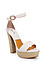 Ankle Strap Wood Heel Sandals Thumb 1