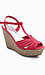 Pink T-strap Espadrilles Thumb 1