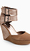 Ankle Buckle Strap Wedges Thumb 1
