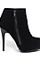 Suede Ankle Booties Thumb 2