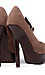 Strap Suede Platform Pumps Thumb 3
