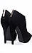 Open Toe Suede Ankle Booties Thumb 3