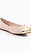 Spike Gold Toe Flats Thumb 1