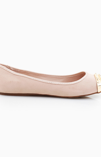 gold toe flats