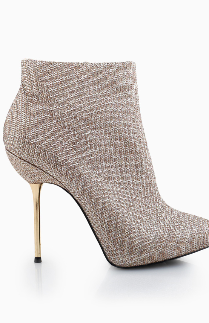 glitter bootie in Gold DAILYLOOK
