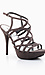 Spider Web Strappy Heels Thumb 1