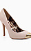 Metallic Pointed Toe Pumps Thumb 1