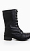 Studded Toe Combat Boots Thumb 2