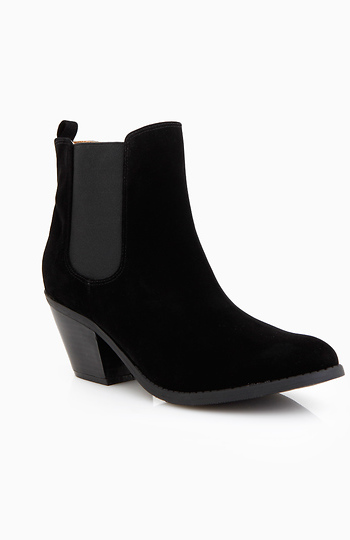 slide on ankle booties