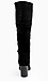 Faux Suede Western Knee High Boots Thumb 3