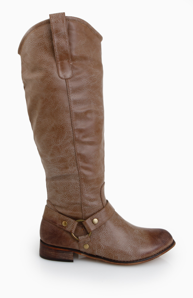 camel colored riding boots wide calf