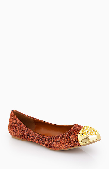 Fierce Cap Toe Flats Slide 1
