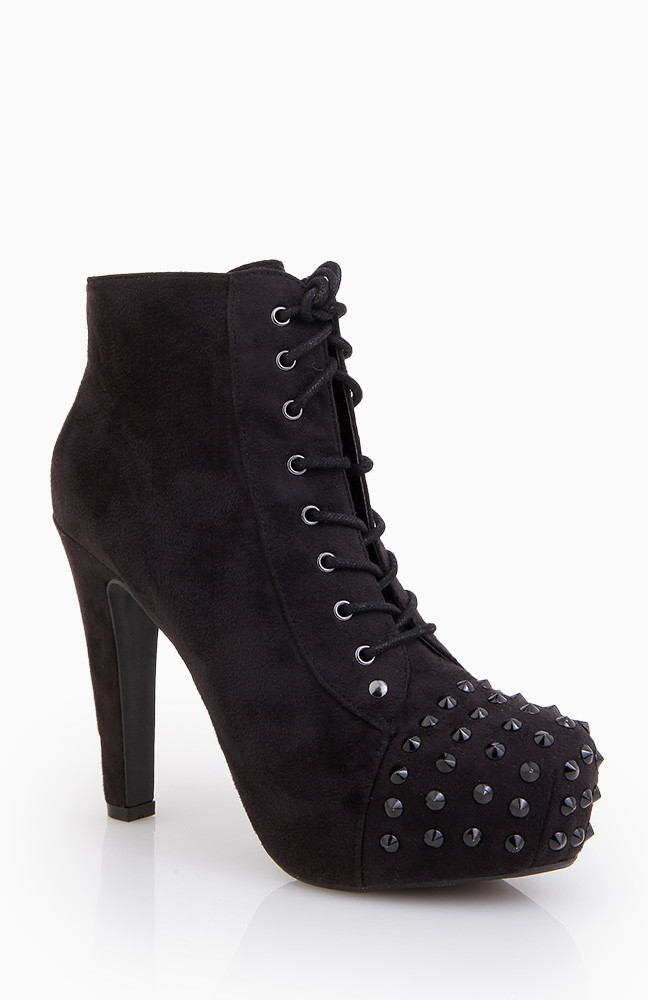 marco polo lace up bootie