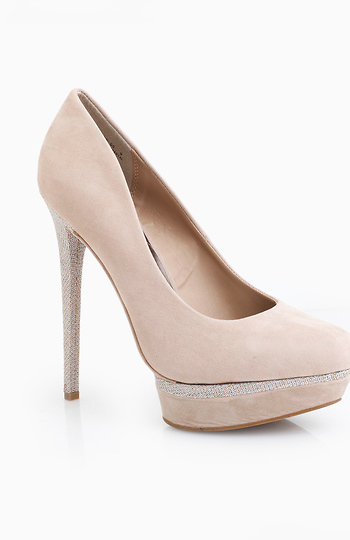 Shimmer Sole Platforms Slide 1