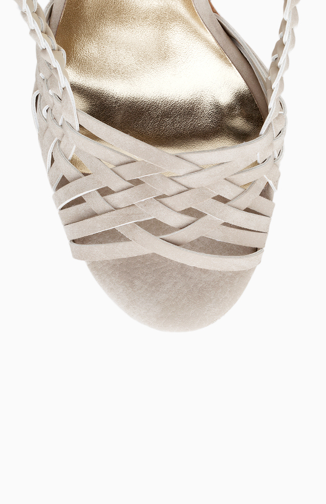 basket weave wedge
