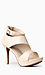 Futuristic Ankle Strap Heel Thumb 1