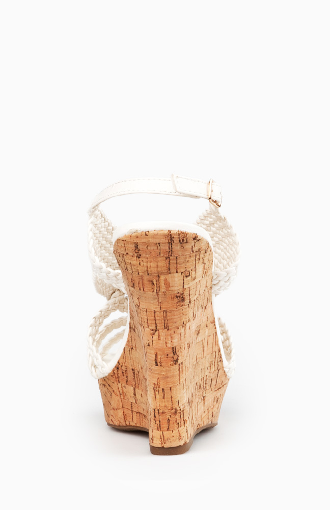 basket weave wedge