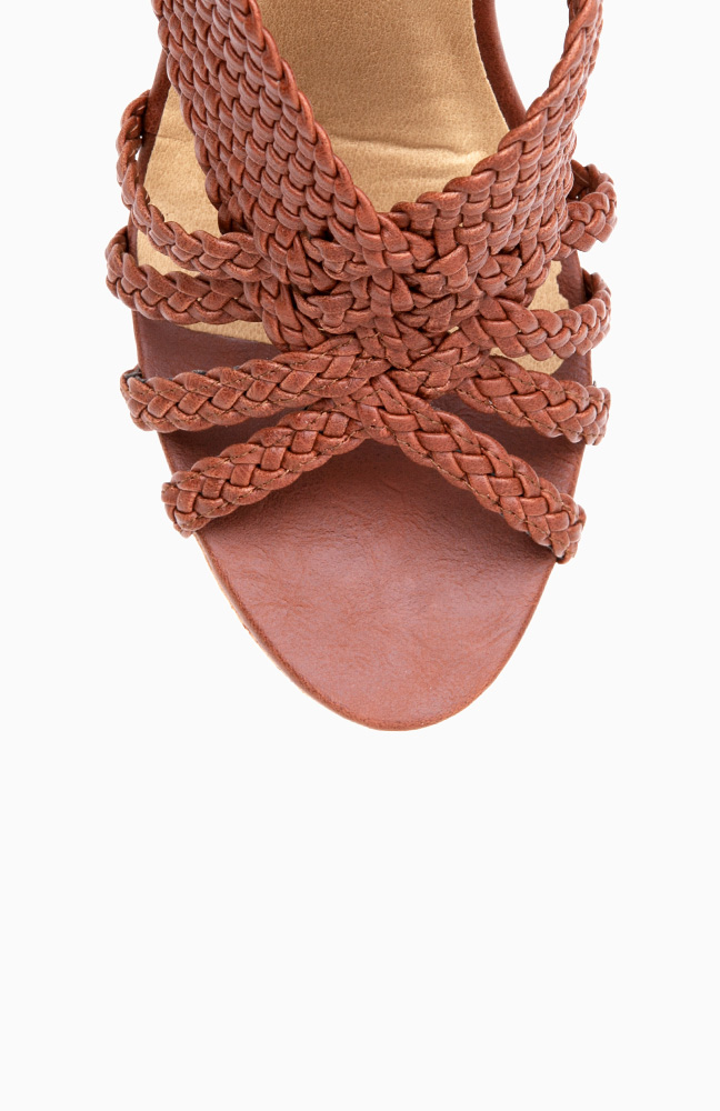 basket weave wedge