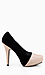 Color Block Suede Pumps Thumb 2