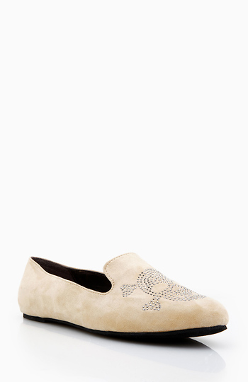 Skull Rhinestone Smoking Slippers Slide 1