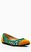 Color Block Cut Out Flats Thumb 1