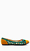 Color Block Cut Out Flats Thumb 2