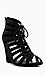 Lace Up Wedge Thumb 1
