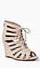 Lace Up Wedge Thumb 1