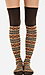 Tribal Knit Knee High Socks Thumb 1