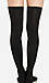 Basic Thigh High Boot Socks Thumb 4