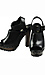 Black Platform Clogs Thumb 4