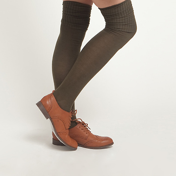 Lace Up Oxford Shoes Slide 1