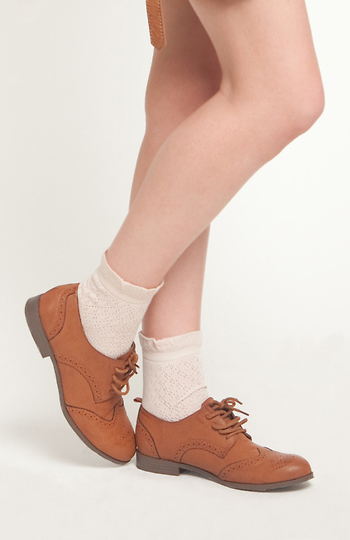 Lace up Oxford Shoes Slide 1
