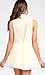 Sleeveless Button Down Top with Cinched Back Thumb 3
