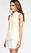 Sleeveless Button Down Top with Cinched Back Thumb 2