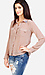 Jewel Tip Collar Blouse Thumb 2