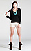 Classic V-neck Long Sleeve Top Thumb 5