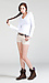 Classic V-neck Long Sleeve Top Thumb 5