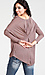 Long Sleeve Top with Cinched Back Thumb 3