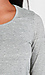 Cotton Long Sleeve U Neck Tee Thumb 4